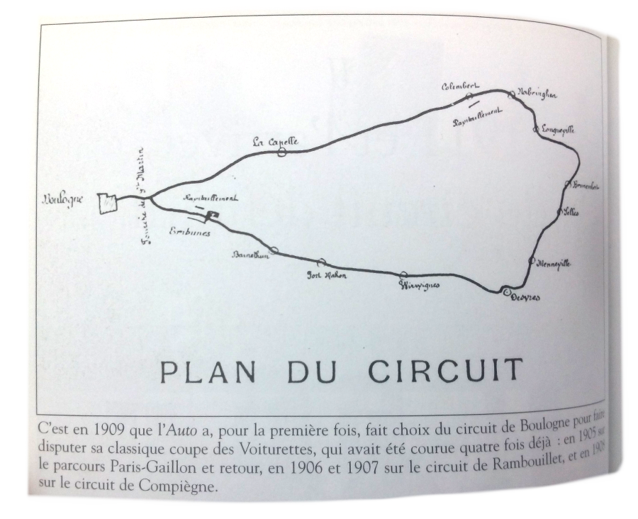 Boulogne-sur-mer Grand Prix original route